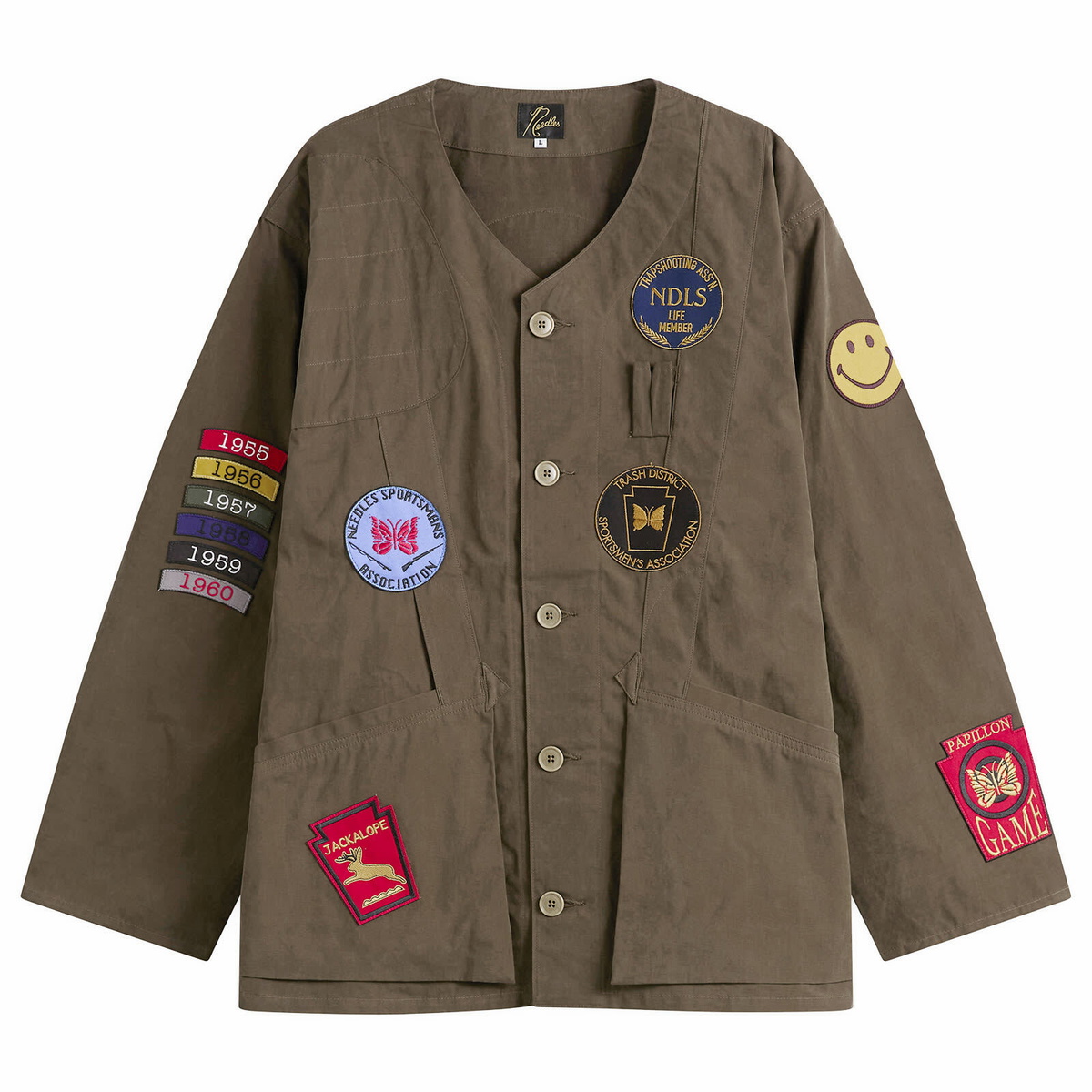 NEEDLES Black Field Jacket Needles