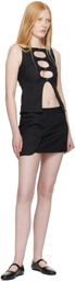 Sandy Liang Black Saguaro Top