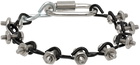 Apartment 1007 SSENSE Exclusive Silver & Black #14 Bracelet