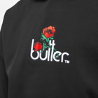 Butter Goods Men's Windflower Embroidered Logo Hoody in Black