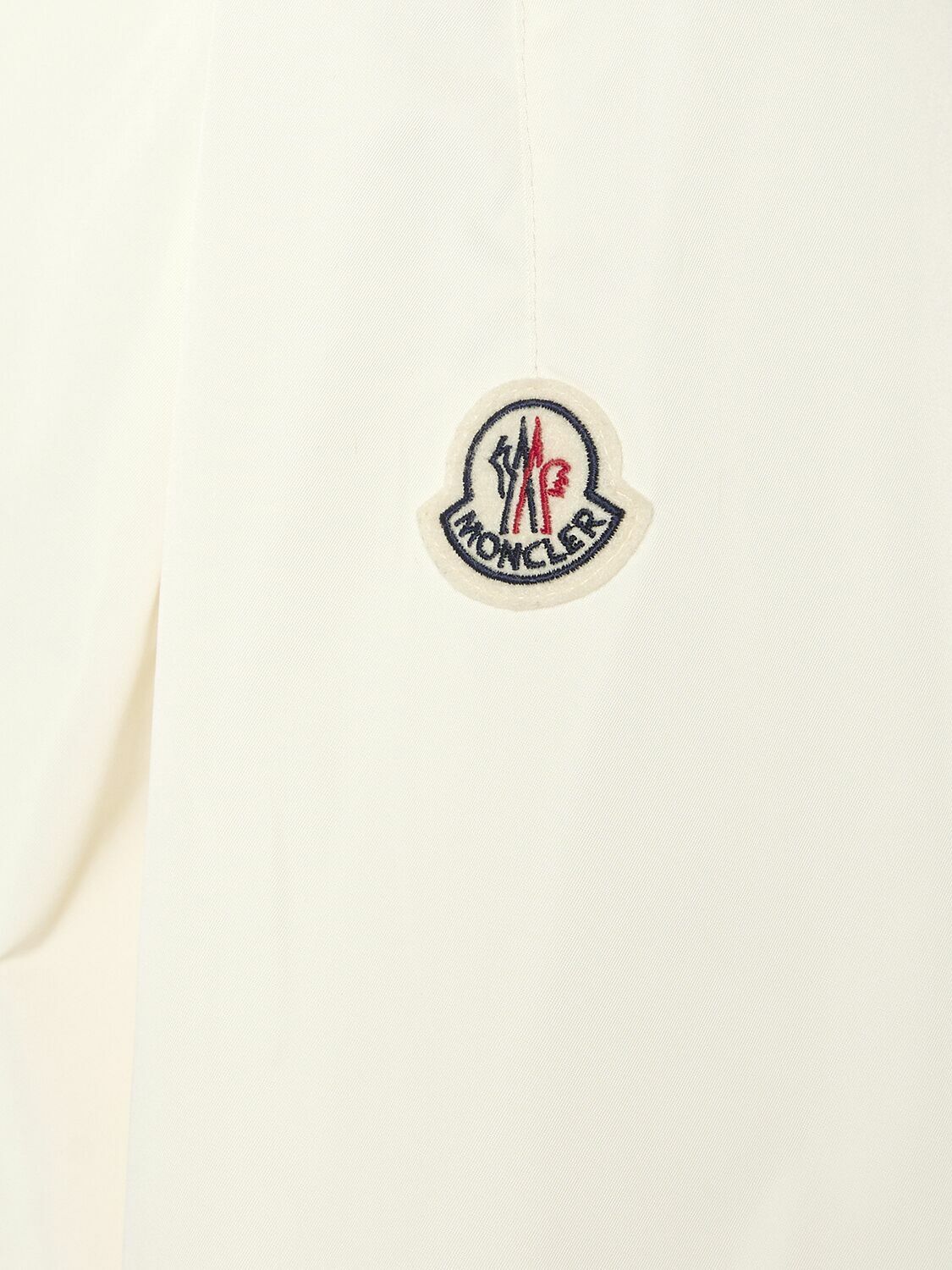 【MONCLER】CASSIOPEA ☆ WHITE ロゴ フード付 ジャケット MONCLER - Cassiopea Tech Hooded Jacket Moncler