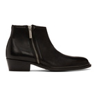 Hugo Black Prestige Zip Boots