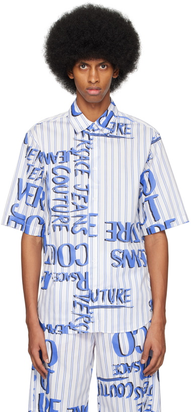 Photo: Versace Jeans Couture White Doodle Shirt