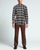 Finamore 1925 Mens Shirt Dark in Brown