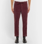 MAN 1924 - Burgundy Slim-Fit Cotton-Corduroy Suit Trousers - Men - Burgundy