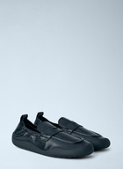 Prada Leather Slip-On Loafers