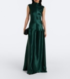 Fforme Satin maxi dress