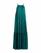 Alessia Santi Womens Maxi dress Emerald in Green