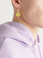 éliou - Glee Gold-Plated Ceramic Single Hoop Earring