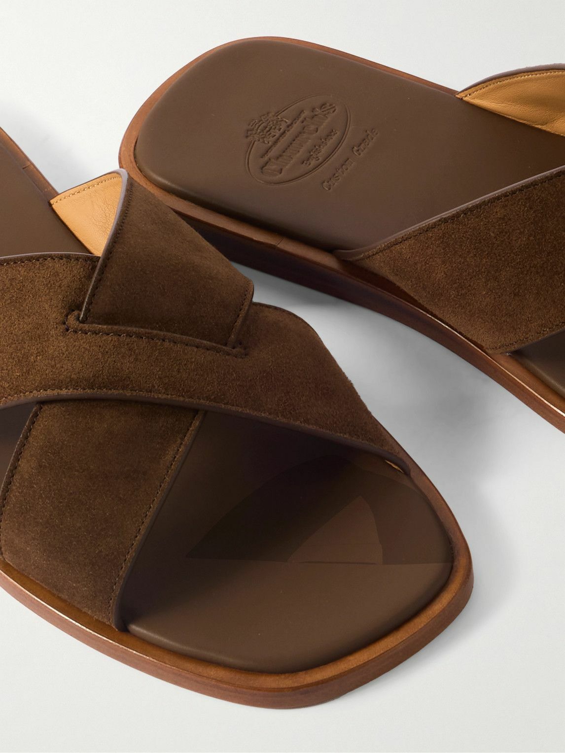 Church's - Ockley Suede Sandals - Brown