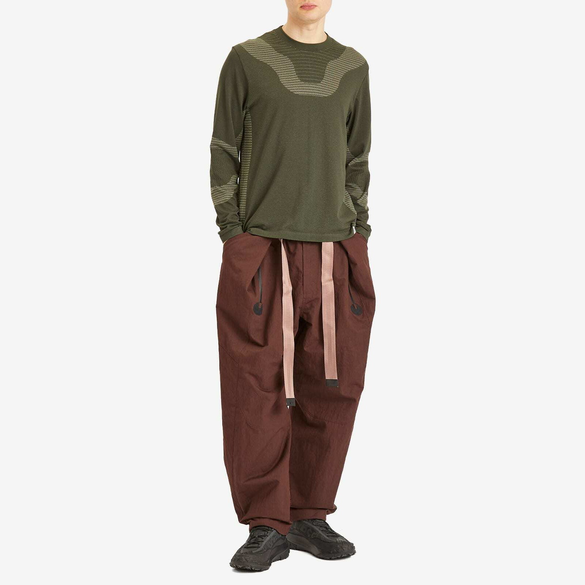 Nike ISPA Adapt Wrap Pant in Earth/Smokey Mauve Nike