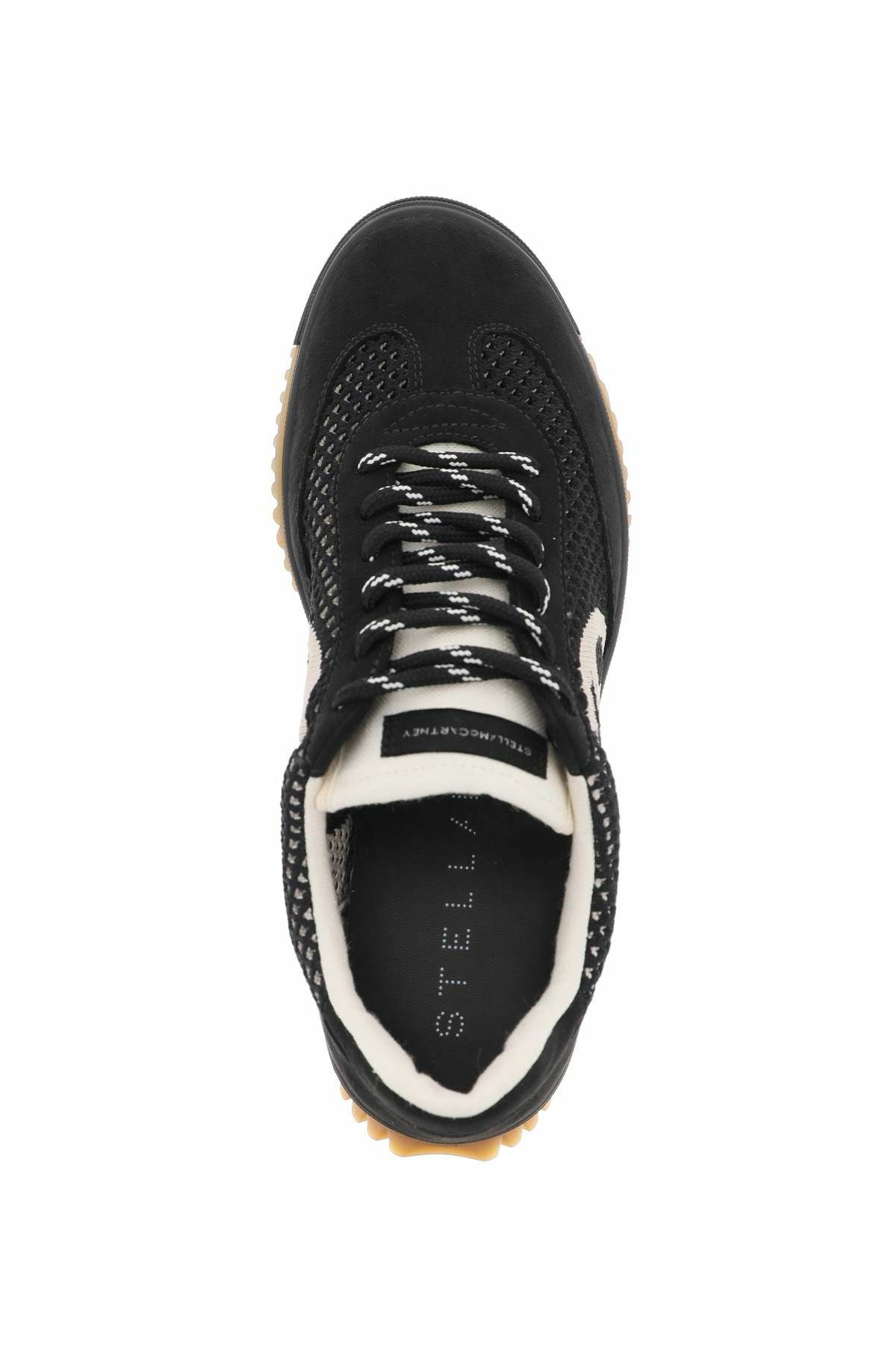 【Stella McCartney】S-WAVE SNE STELLA MCCARTNEY S-Wave Sport recycled-mesh and vegan suede