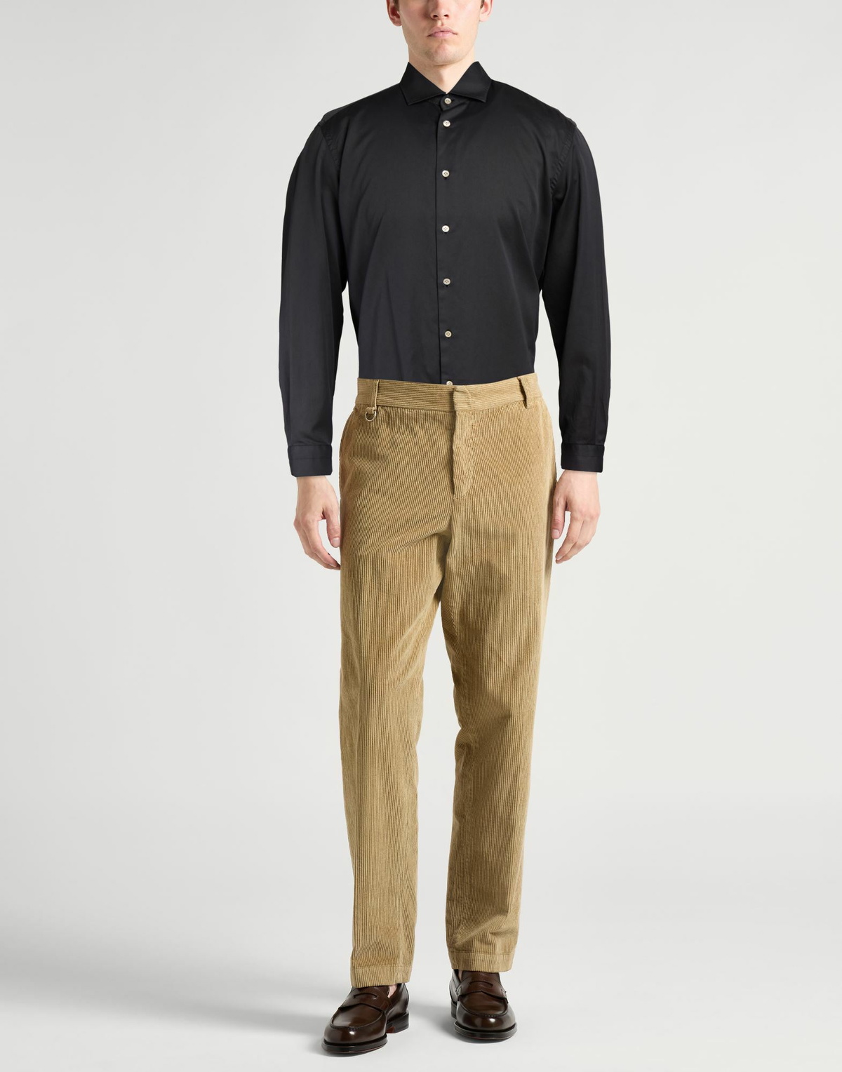 Boglioli Mens Shirt Charcoal
