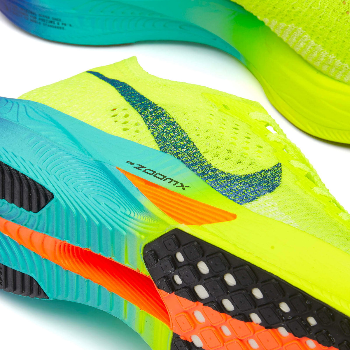 Nike Women's Vaporfly 3 Sneaker in Black/Scream Green/Barely Volt