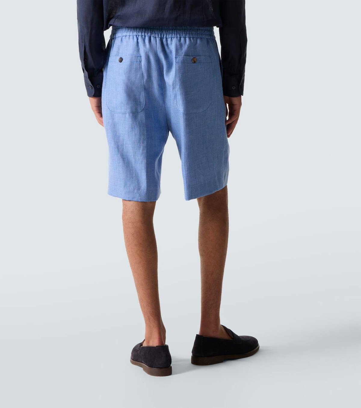 Etro Linen and wool shorts