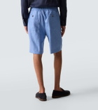 Etro Linen and wool shorts