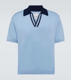 King & Tuckfield Wool polo shirt