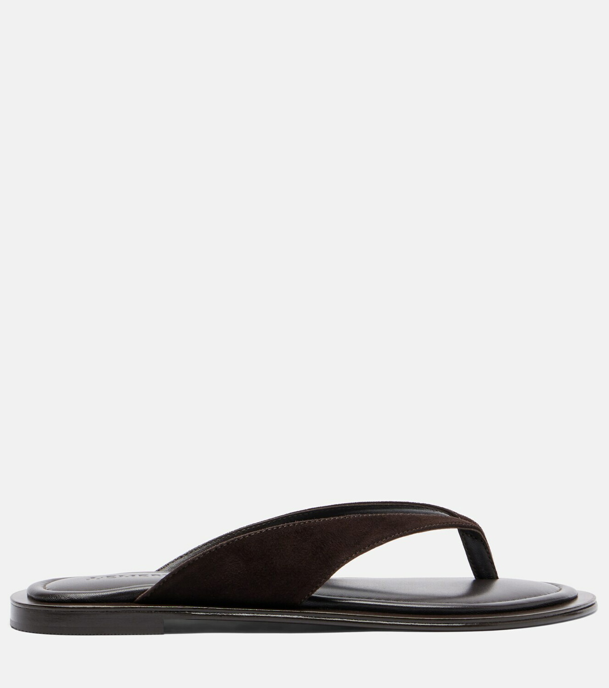 A.Emery Viola suede thong sandals