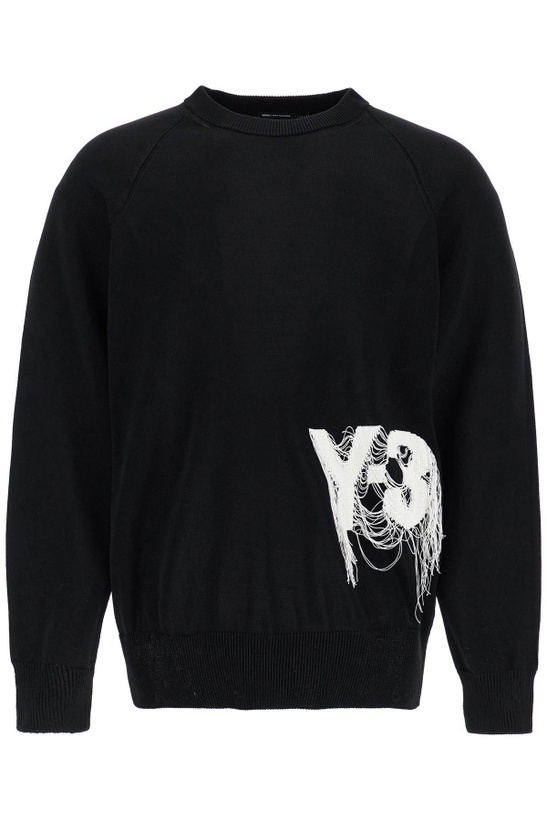 Y-3 - Logo-Embossed Wool Sweater - Black Y-3