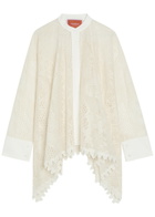 LA Double J Lace Shirt Cream