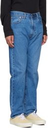Levi's Blue 551 Z Authentic Straight-Fit Jeans