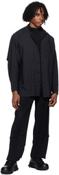 HOMME PLISSÉ ISSEY MIYAKE Black Pocket Shirt