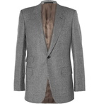 Kingsman - Grey Slim-Fit Houndstooth Wool Suit Jacket - Gray