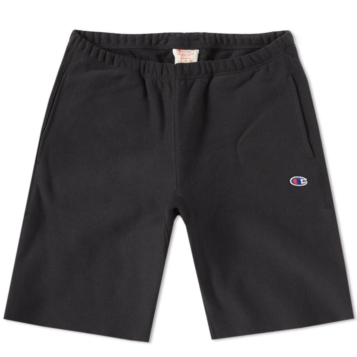 Photo: Champion Reverse Weave Sweat Short Black