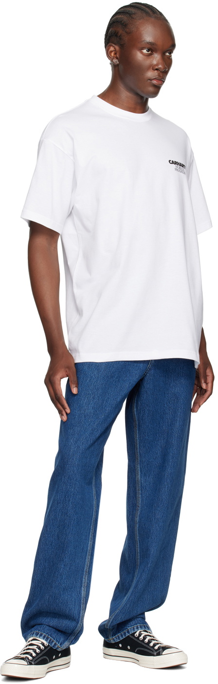 【関税込み】Carhartt Work In Progress ホワイト Ducks Tシャツ carhartt-wip-ducks-t-shirt-