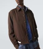 Loewe Wool gabardine blouson jacket