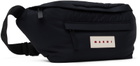 Marni Black Oversized Fanny Pack