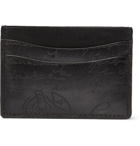 Berluti - Scritto Leather Cardholder - Men - Black