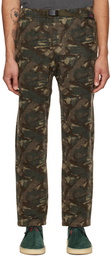 Gramicci Khaki Camouflage Trousers