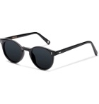 Cubitts - Herbrand Round-Frame Acetate Sunglasses - Black