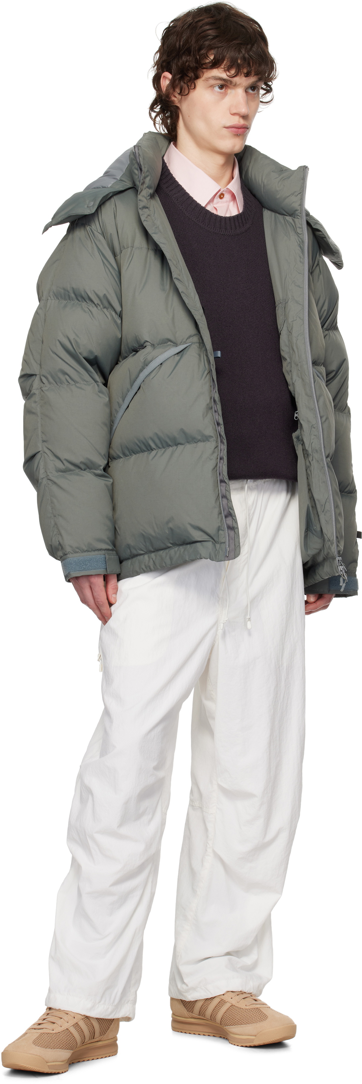 DAIWA PIER39 Gray Tech Alpine Down Jacket