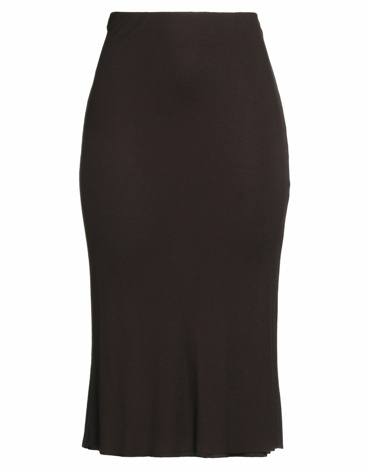 Khaite Womens Midi skirt in Dark brown