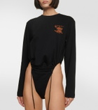Y/Project Logo cotton jersey bodysuit