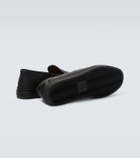 Giorgio Armani Leather slip-on shoes