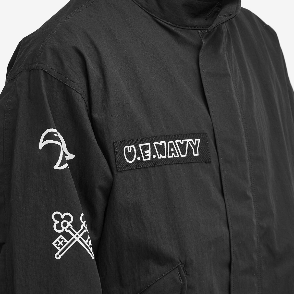 Uniform Experiment Men's Mods Coat in Black