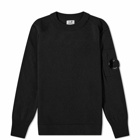 C.P. Company Undersixteen Men's Wool Cashmere Crew Knit in Black