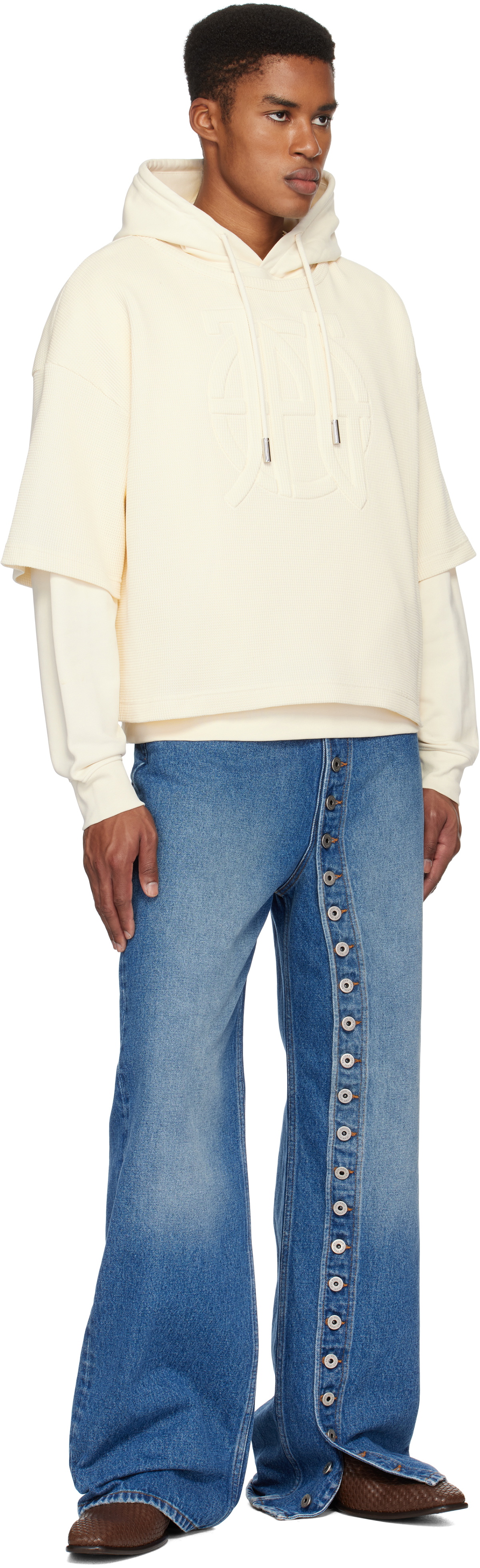 Jean Paul Gaultier Off-White 'The Oversized JPG' Hoodie