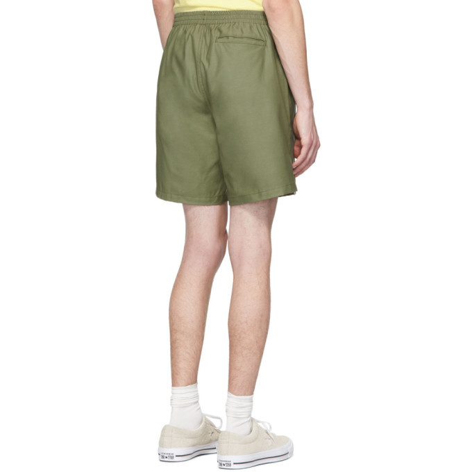 paa Green Sateen Shorts