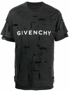 GIVENCHY - 2 Layers Logo Cotton T-shirt