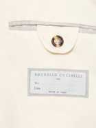 BRUNELLO CUCINELLI - Silk Single Breasted Suit