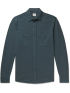 Faherty - Seasons Slub Organic Cotton-Jersey Shirt - Blue