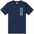 Hikerdelic Men's Rave Flyer T-Shirt in Navy