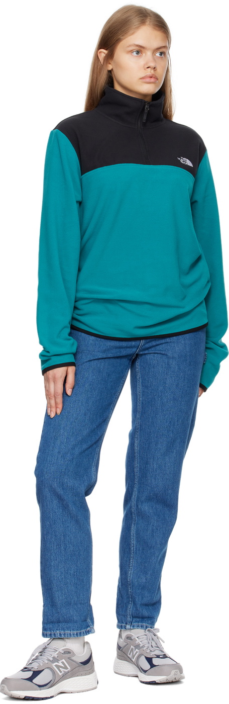 The North Face Blue & Black TKA Glacier Sweater