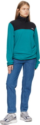 The North Face Blue & Black TKA Glacier Sweater