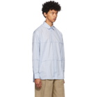 Jacquemus Blue La Chemise Carro Shirt