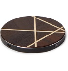 Linley - Macassar and Sycamore Wireless Charger - Brown